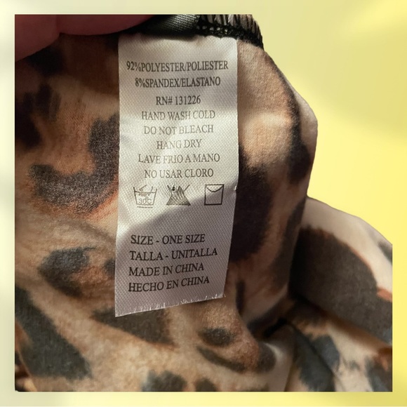 Leopard Print Leggings - Picture 3 of 3